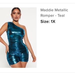 Metallic Romper